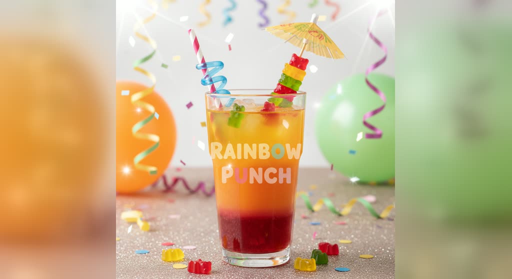 Rainbow Fruit Punch