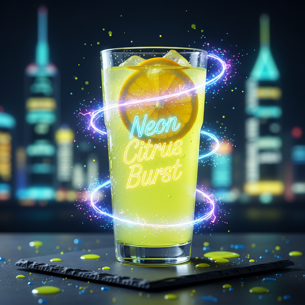 Neon Citrus Burst