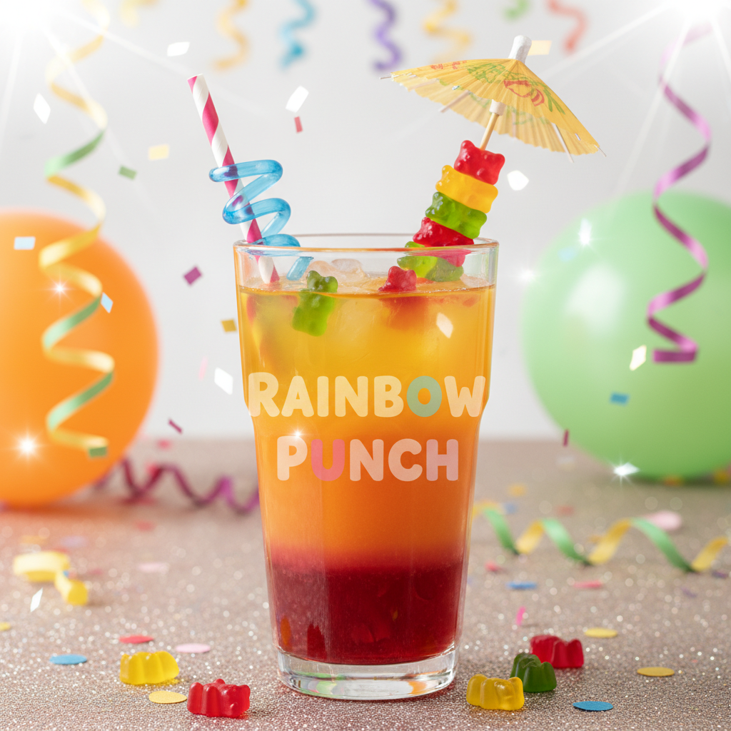 Rainbow Fruit Punch